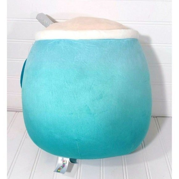 NWT 11" -12" Kellytoy Squishmallow Bubble Tea Tropical Drink Boba Jakkaria Plush - Picture 3 of 3